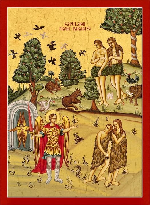 Expulsion of Adam from Paradise